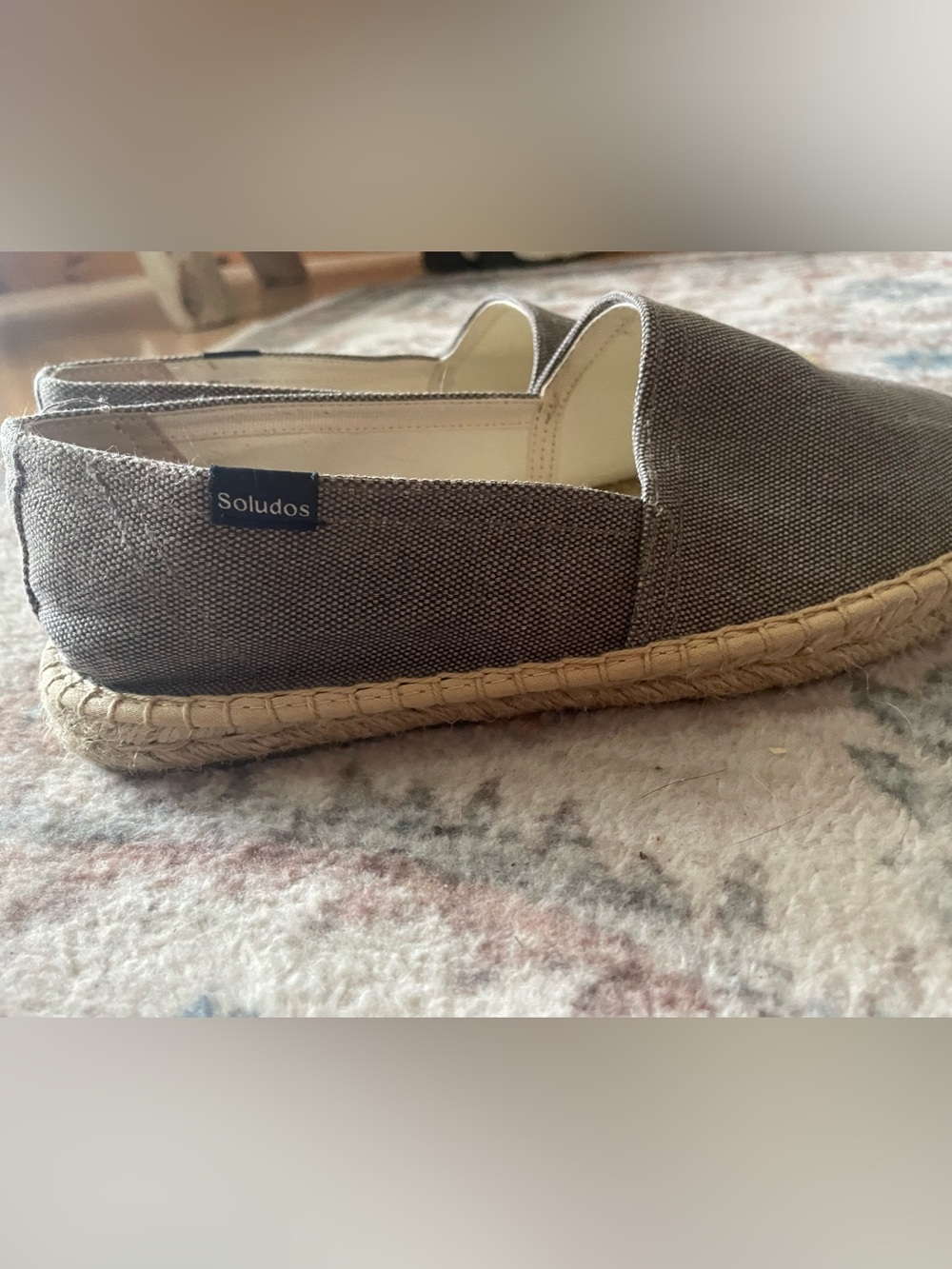 Soludos men‘s Espadrilles Ceniza Grey - Picture 4 of 9